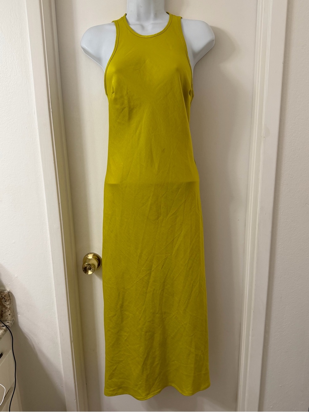 House of Harlow 1960 Bright Chartreuse Sheath Dress